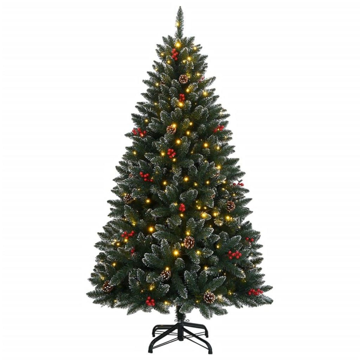 VIDAXL Sapin de Noël artificiel 150 LED 150 cm
