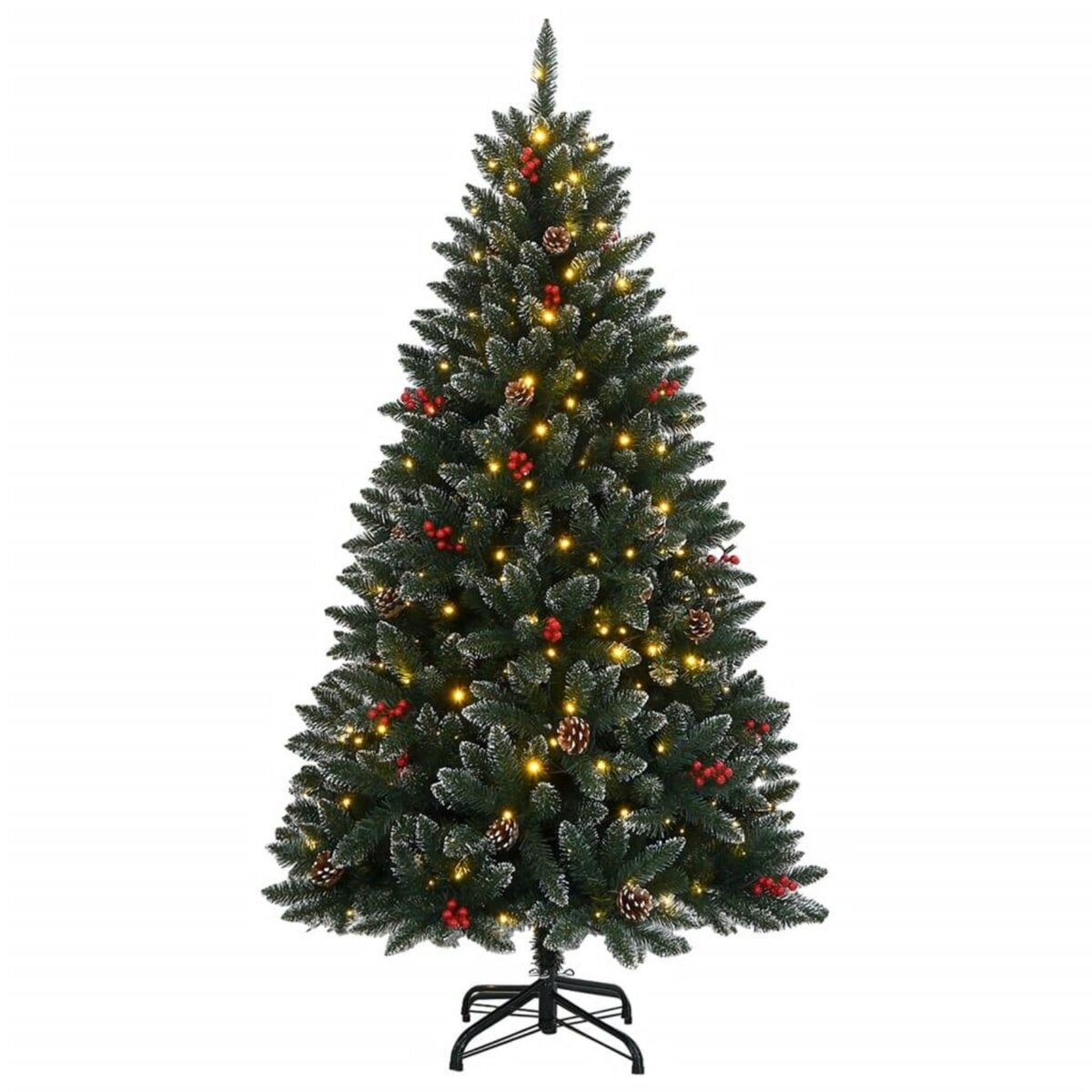 VIDAXL Sapin de Noël artificiel 150 LED 150 cm