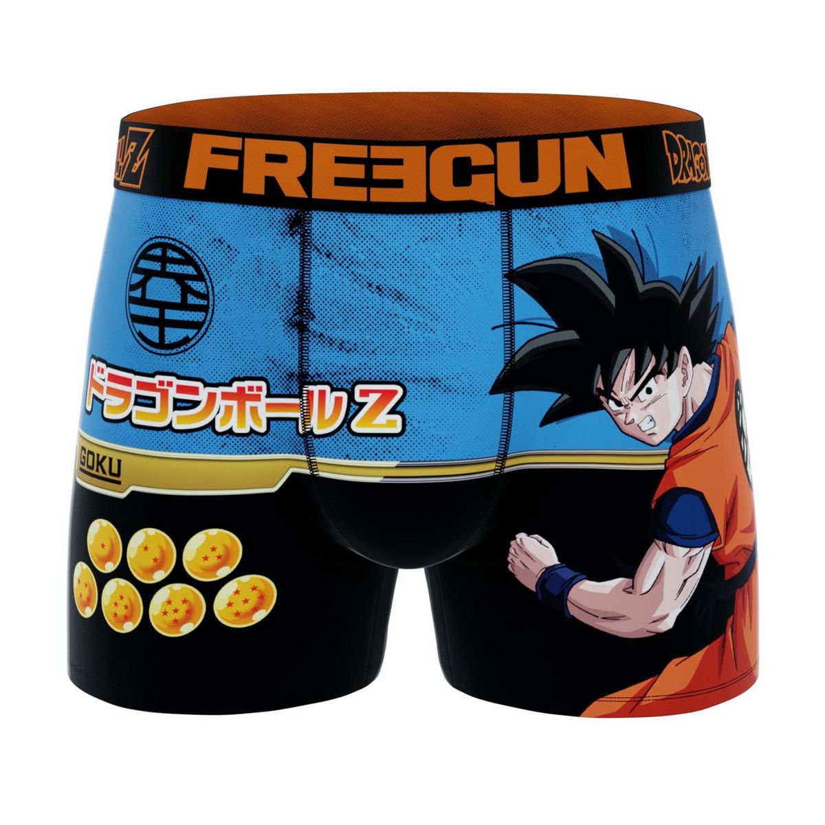 FREEGUN Lot de 4 boxers homme Dragon Ball Z