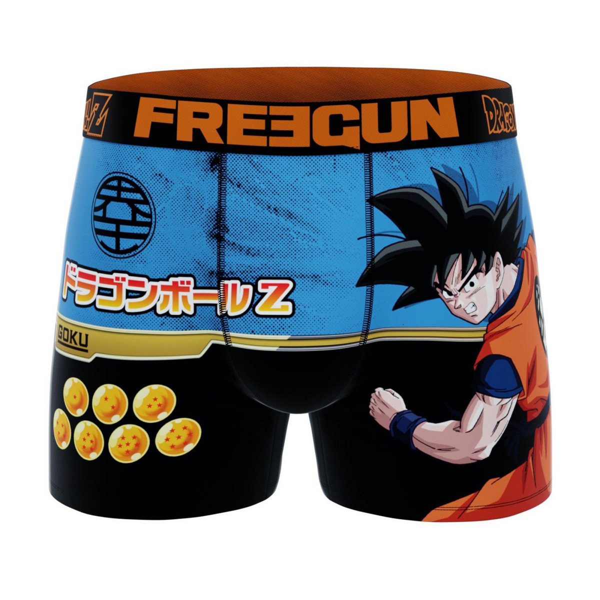 FREEGUN Lot de 4 boxers homme Dragon Ball Z