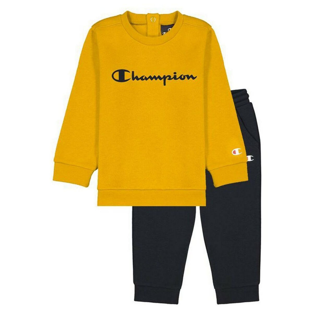 CHAMPION Survêtement pour Bébé Champion Crewneck Baby Jaune