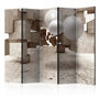 Voir la diapositive 1 : Paris Prix Paravent 5 Volets  Concrete Maze  172x225cm
