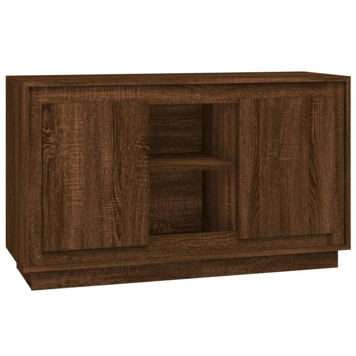 VIDAXL Buffet chene marron 102x35x60 cm bois d'ingenierie