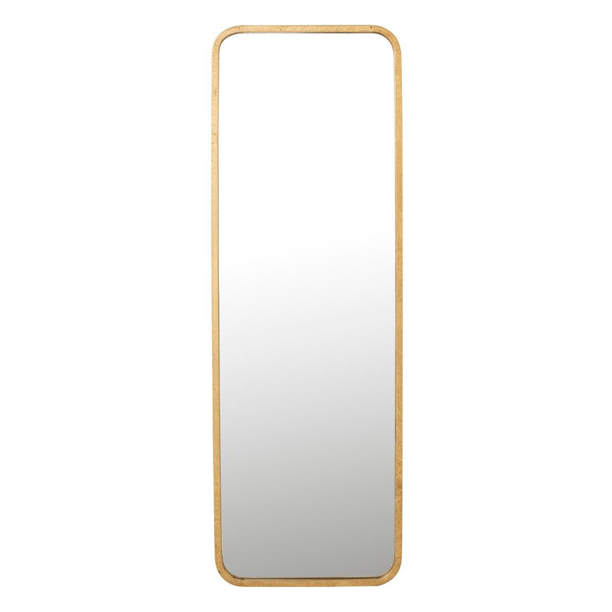 J-LINE Miroir mural en métal design  mona  119cm or