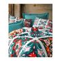 Voir la diapositive 4 : GENERIQUE Parure de lit - 1 housse de couette 220 x 240 cm + 2 taies d'oreiller 60 x 60 cm - 100 % polyester microsatin - Vert