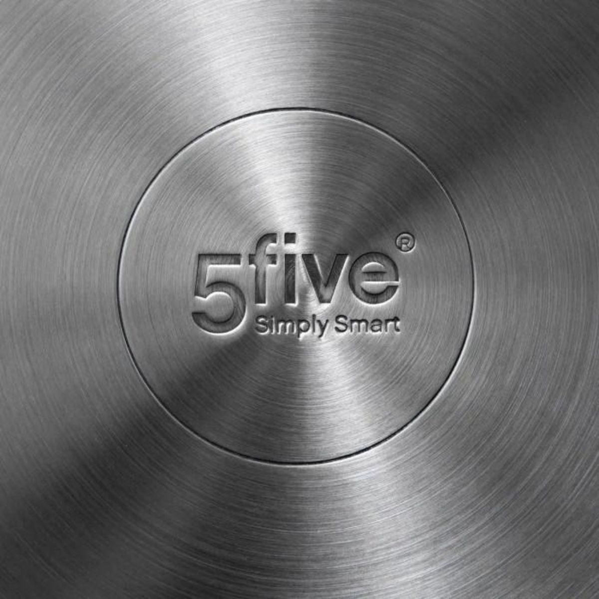 FIVE Sauteuse en Inox  Résilience  24cm Gris