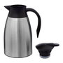 Voir la diapositive 2 : FIVE Pichet Isotherme Design en Inox  Anse  1,5L Argent
