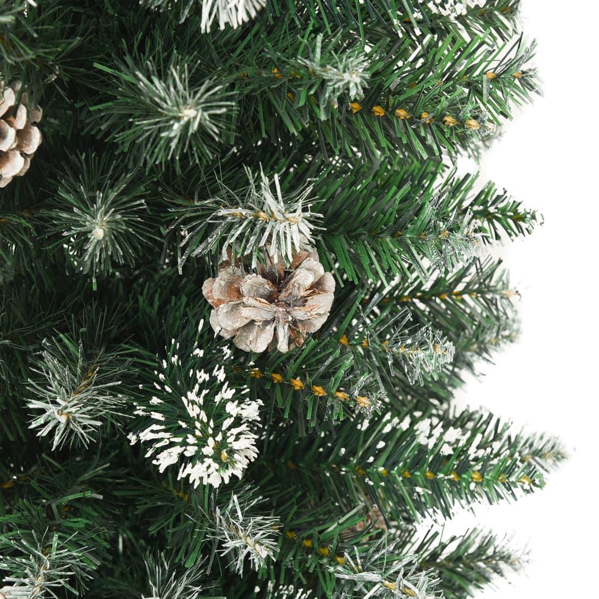 Voir la diapositive 4 : VIDAXL Sapin de Noël artificiel mince avec support 240 cm PVC