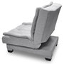 Voir la diapositive 3 : Paris Prix Fauteuil Convertible en Banquette  Raul  85cm Gris