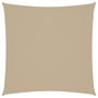 Voir la diapositive 2 : VIDAXL Voile de parasol tissu oxford carre 7x7 m beige