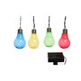 Voir la diapositive 1 : JARDIDECO Guirlande lumineuse solaire 10 ampoules Led Multicolore