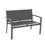 Voir la diapositive 5 : MARKET24 Salon de jardin CEBU - Structure Acier - 4 personnes - Gris