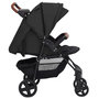 Voir la diapositive 5 : VIDAXL Poussette pour bebe 3-en-1 Anthracite Acier