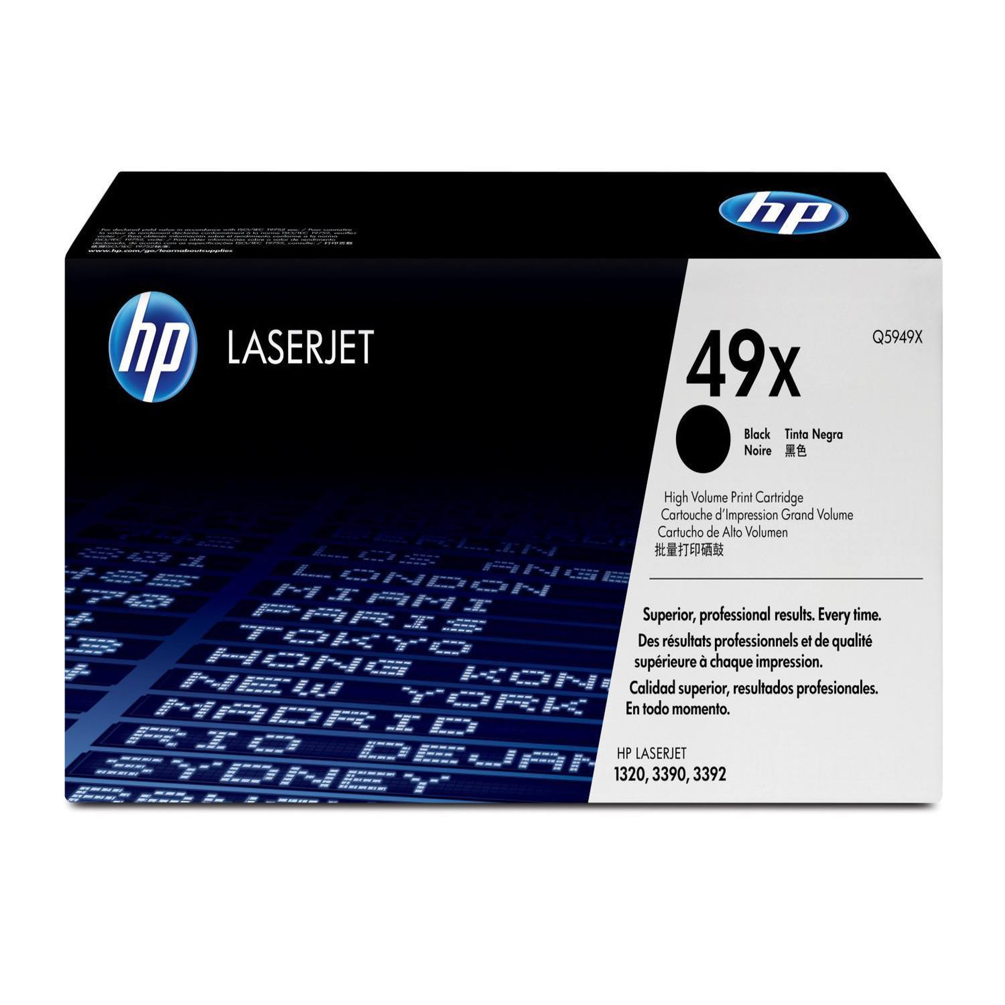 Voir la diapositive 3 : HP HP Cartridge No 49X HP49X HP 49X Black Schwarz (Q5949X)