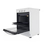 Voir la diapositive 4 : Indesit Cuisinière induction a 59l 3 feux blanc - IS67IQ5PCW