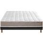 Voir la diapositive 1 : IDLITERIE Ensemble Matelas 100% latex 5 zones ORIGINEL + Sommier - Spécial Dos Sensible - Fabriqué en France