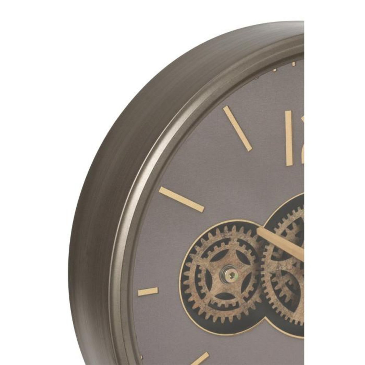 Paris Prix Horloge Murale Engrenage  Plum  39cm Gris