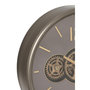 Voir la diapositive 2 : Paris Prix Horloge Murale Engrenage  Plum  39cm Gris