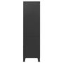 Voir la diapositive 5 : VIDAXL Garde-robe industrielle Noir 90x50x180 cm Metal