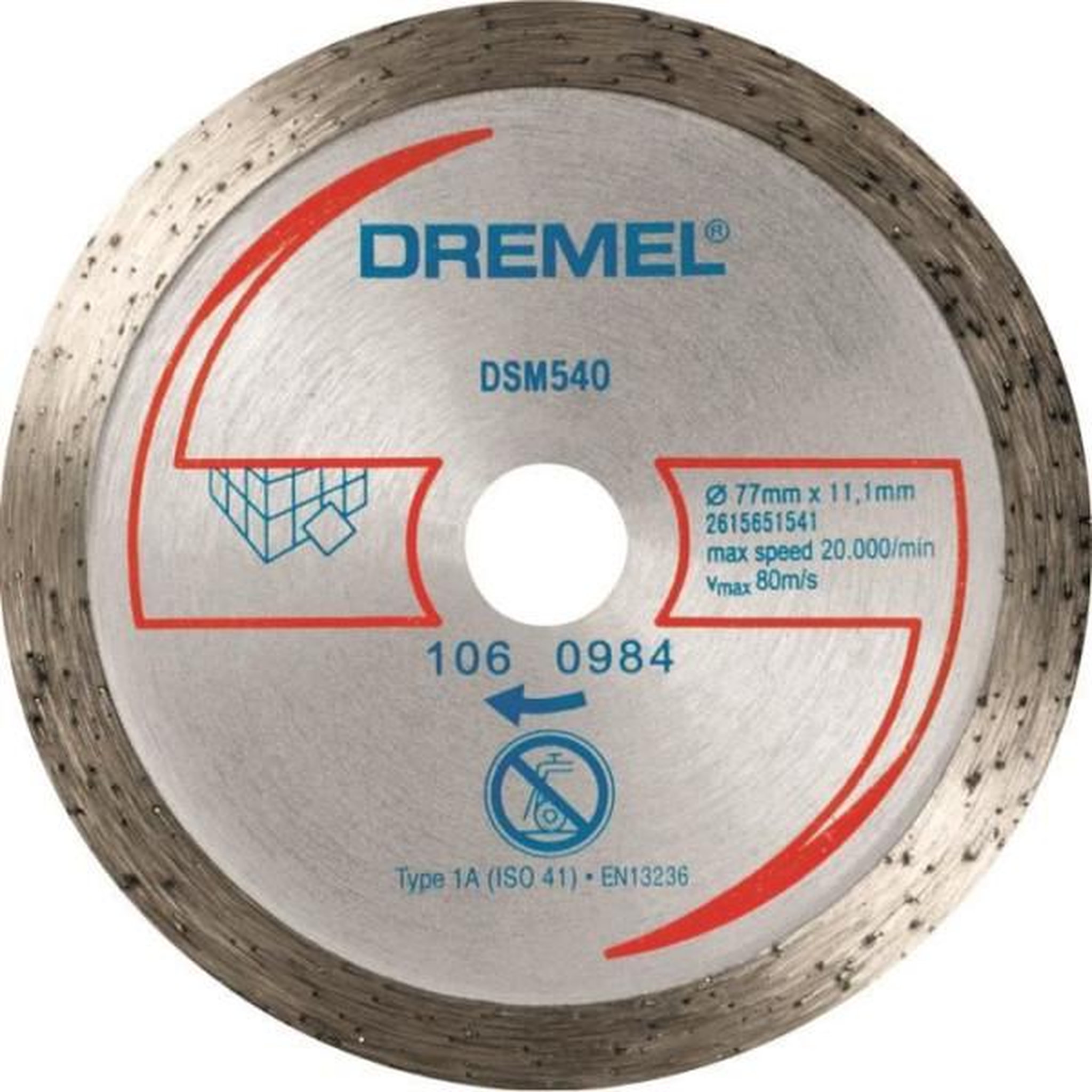 Dremel Dremel disque diamant s540 pour scie compacte dremel dsm20