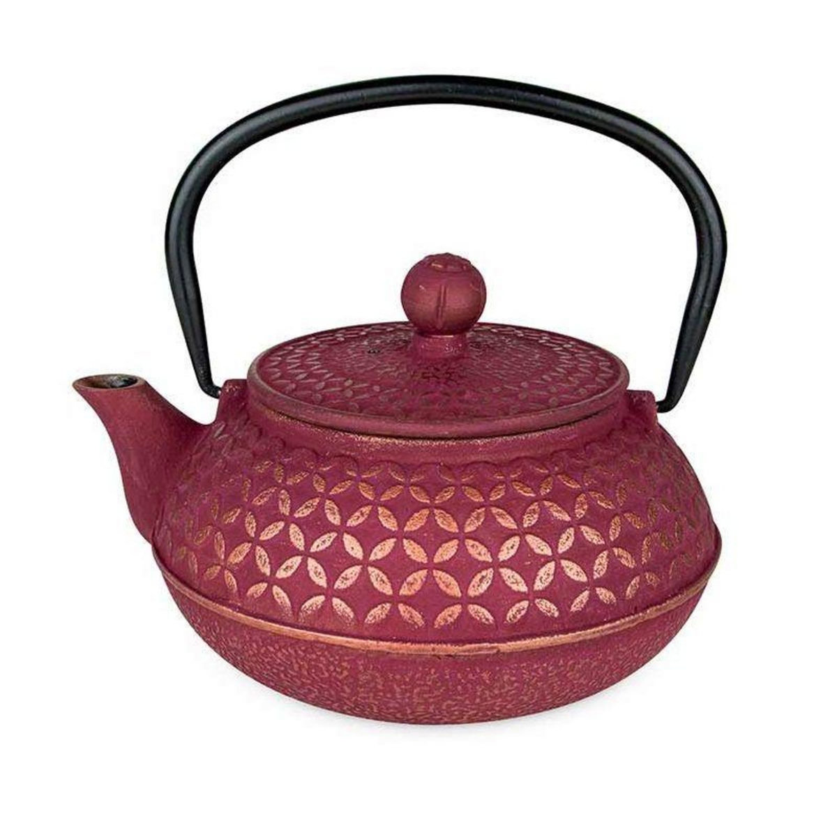 Aromandise Théière en fonte Tsubaki rose - 600 ml