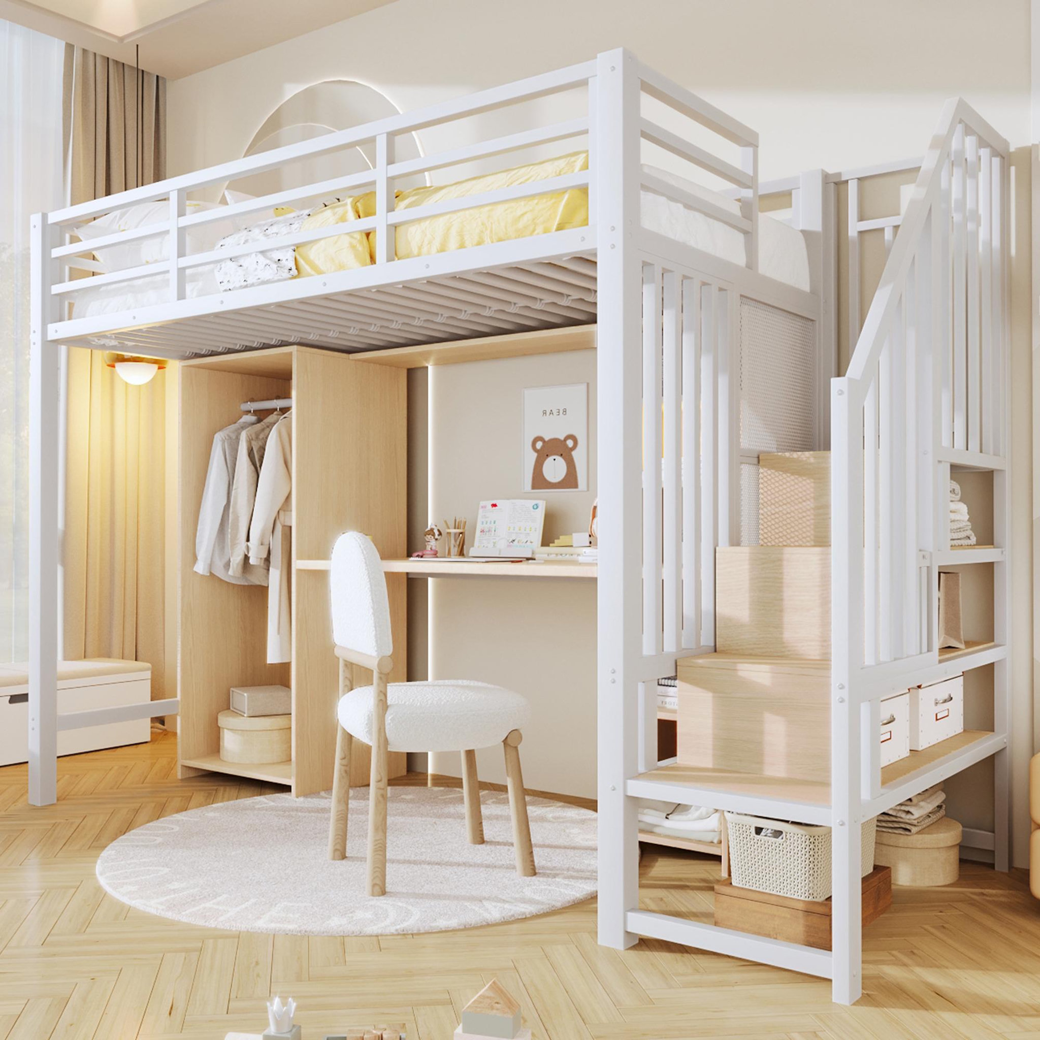 Voir la diapositive 4 : MERAX Lit mezzanine