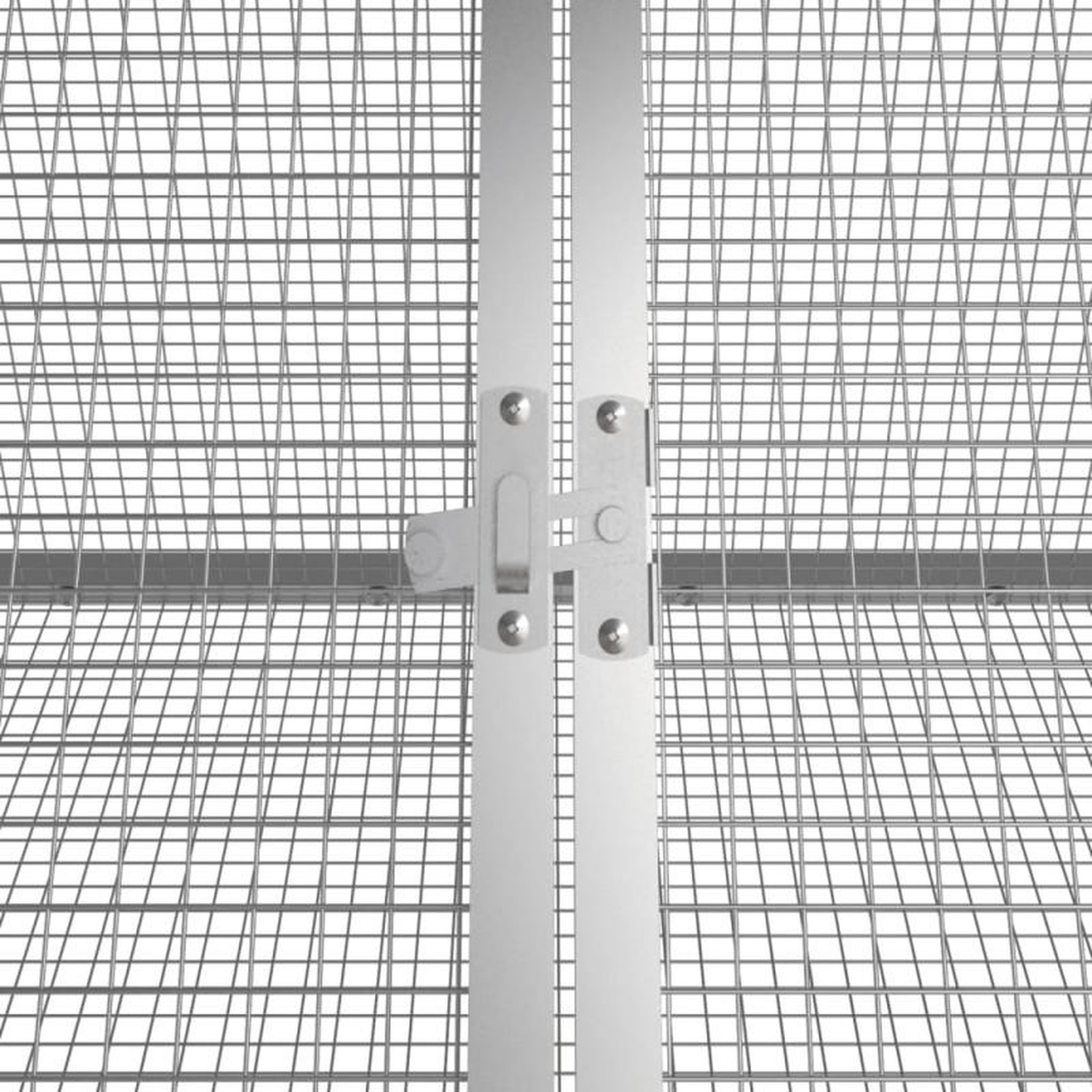 Voir la diapositive 5 : VIDAXL Clapier Anthracite 302,5x80,5x71 cm Acier galvanisé