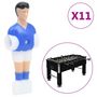 Voir la diapositive 5 : VIDAXL Joueurs de baby foot pour tige de 12,7 mm 22 pcs