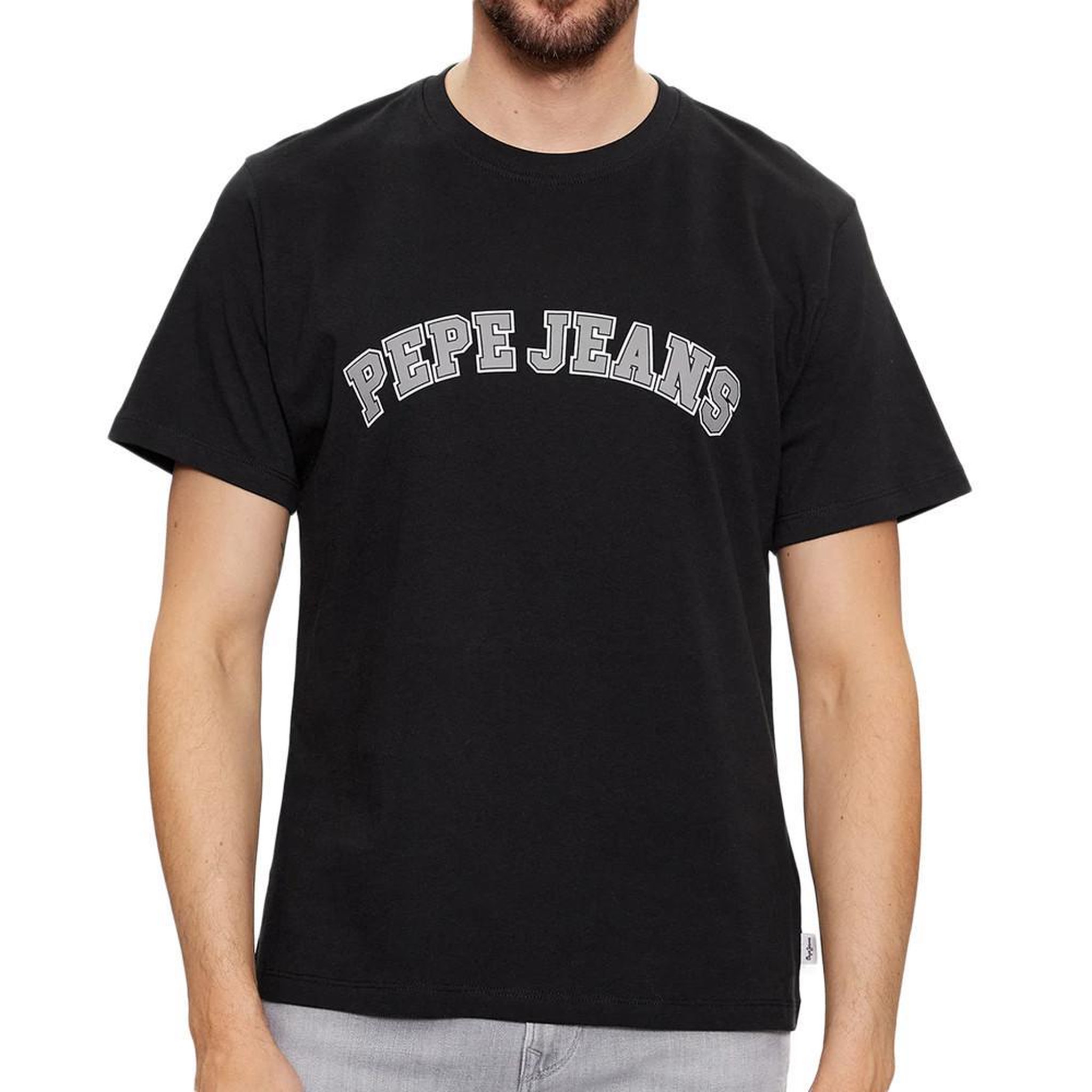Voir la diapositive 1 : Pepe Jeans T-shirt Noir Homme Pepe jeans Clement