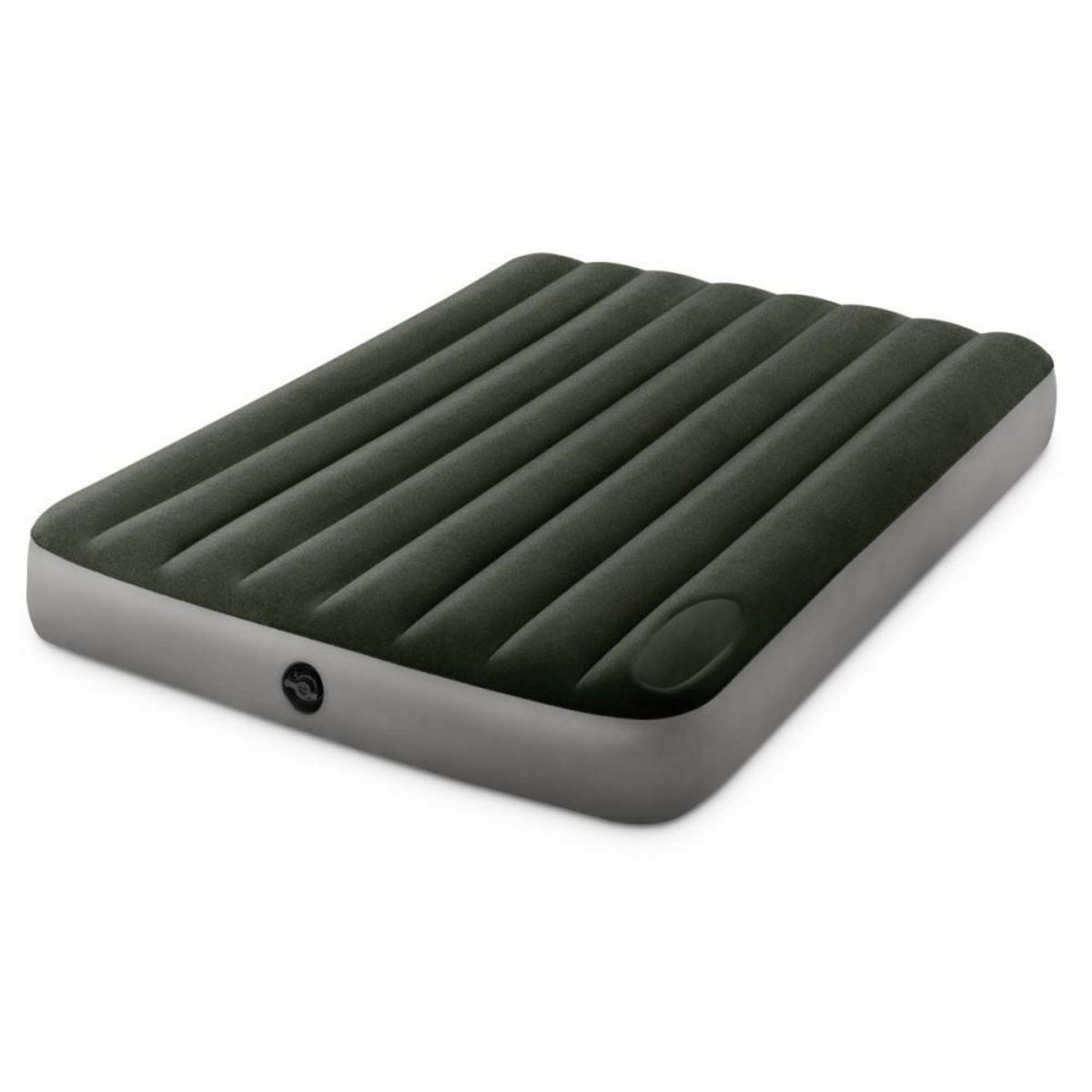 INTEX Matelas gonflable 2 places avec gonfleur intégré