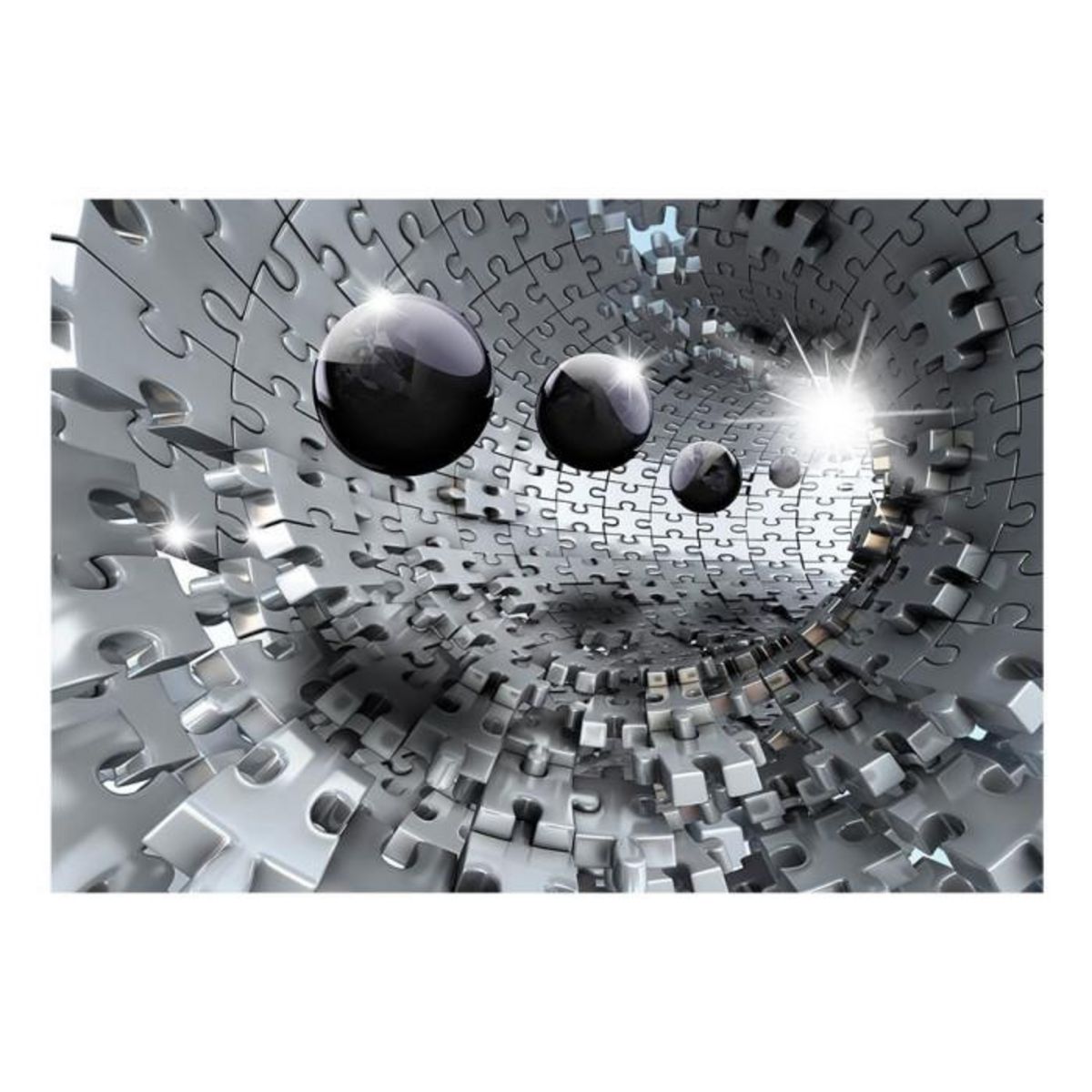 Paris Prix Papier Peint  Puzzle Tunnel