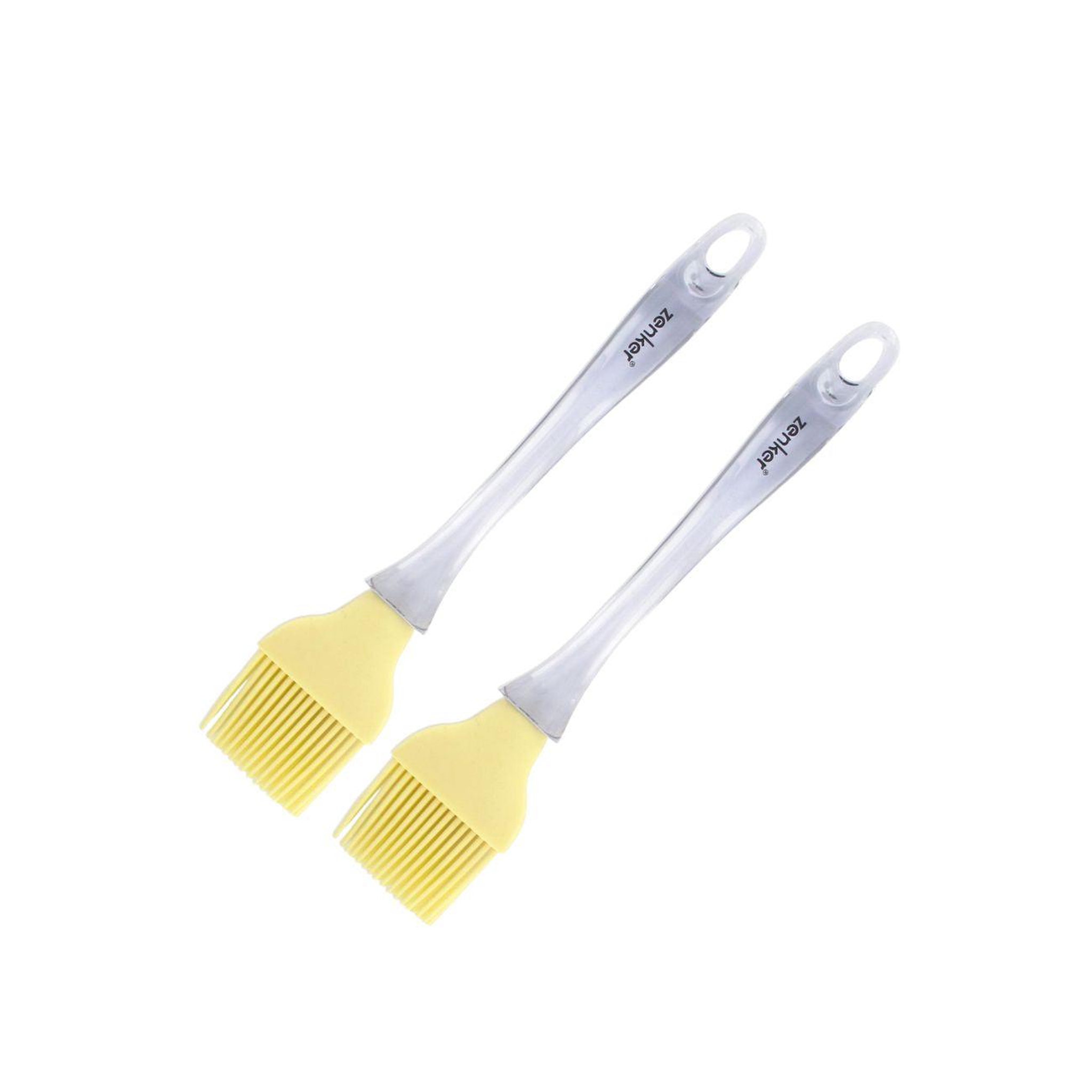 ZENKER Ensemble de 2 pinceaux de cuisine et de pâtisserie 24 cm en poils silicone zenker smart pastry