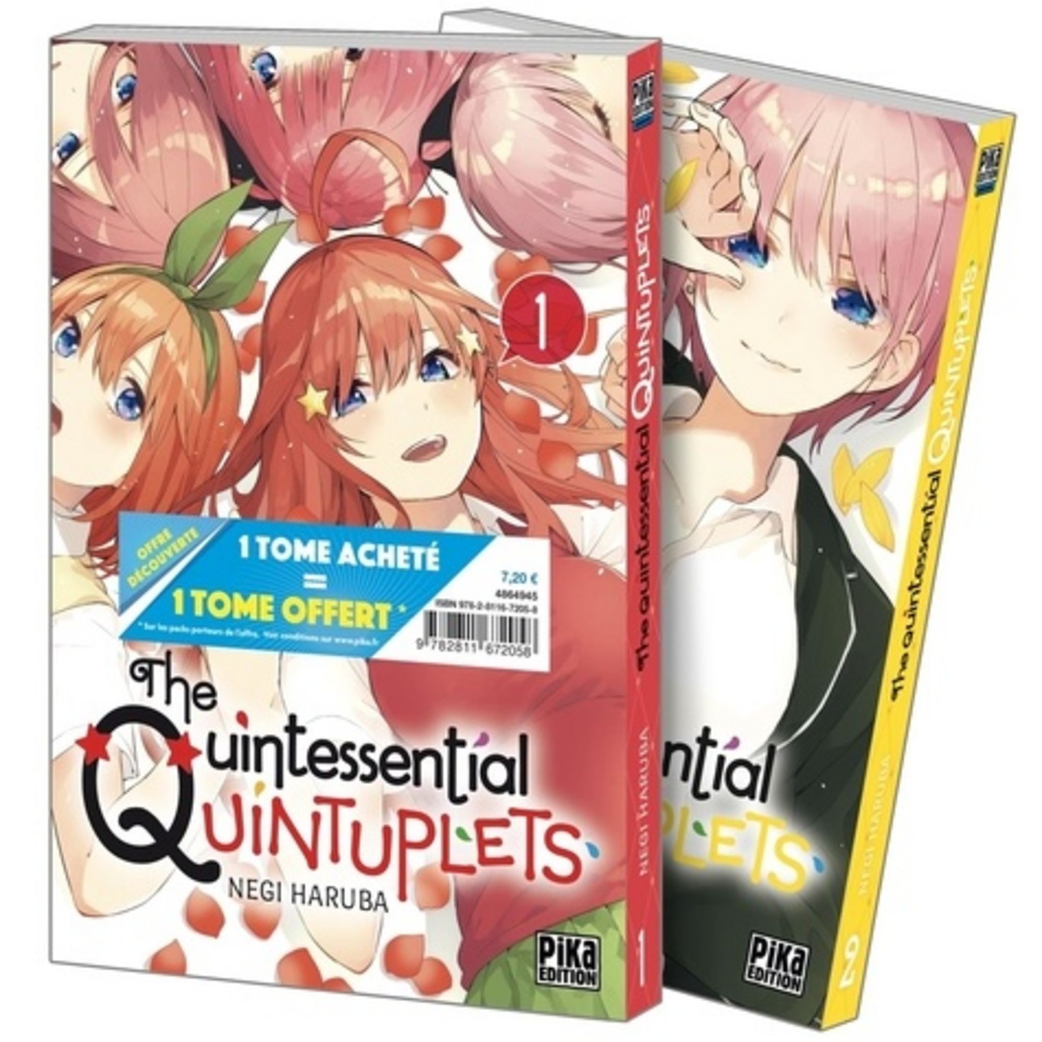 THE QUINTESSENTIAL QUINTUPLETS : PACK DECOUVERTE EN 2 VOLUMES : TOMES 1 ...