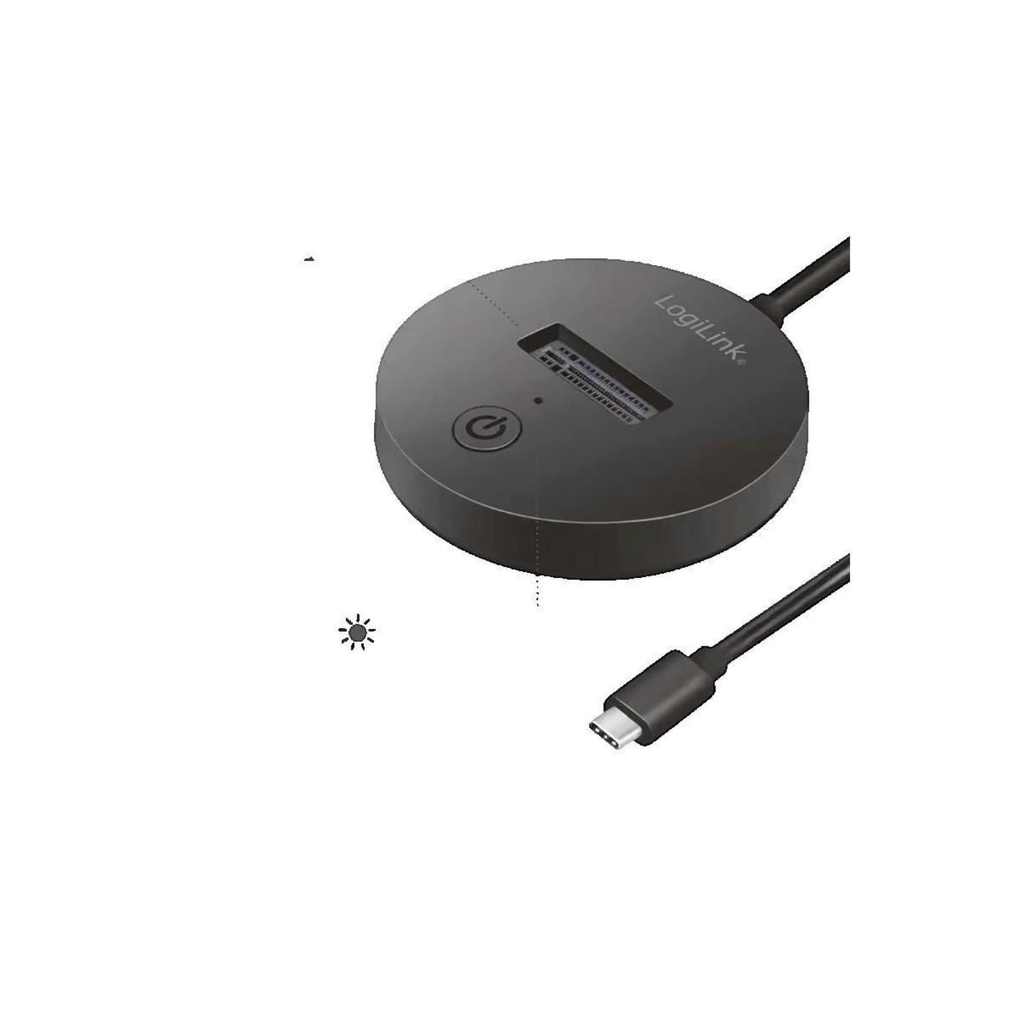 Voir la diapositive 3 : LOGILINK Station d'accueil LogiLink QP0032 pour SSD M.2 NVMe et SATA externe