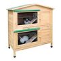 Voir la diapositive 2 : KERBL Kerbl Maison pour rongeurs Appartment 118 x 61 x 130 cm Bois