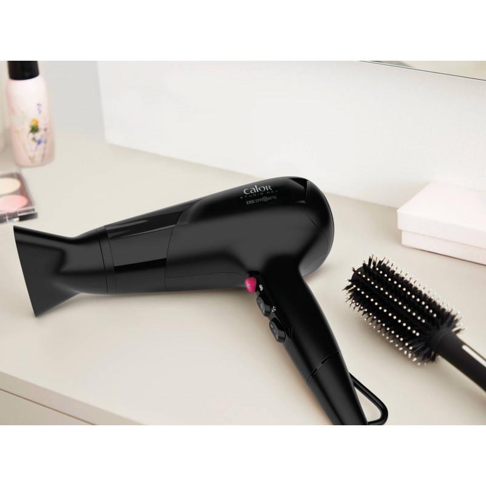 Voir la diapositive 5 : CALOR Sèche-cheveux 2100w noir - cv5803c0