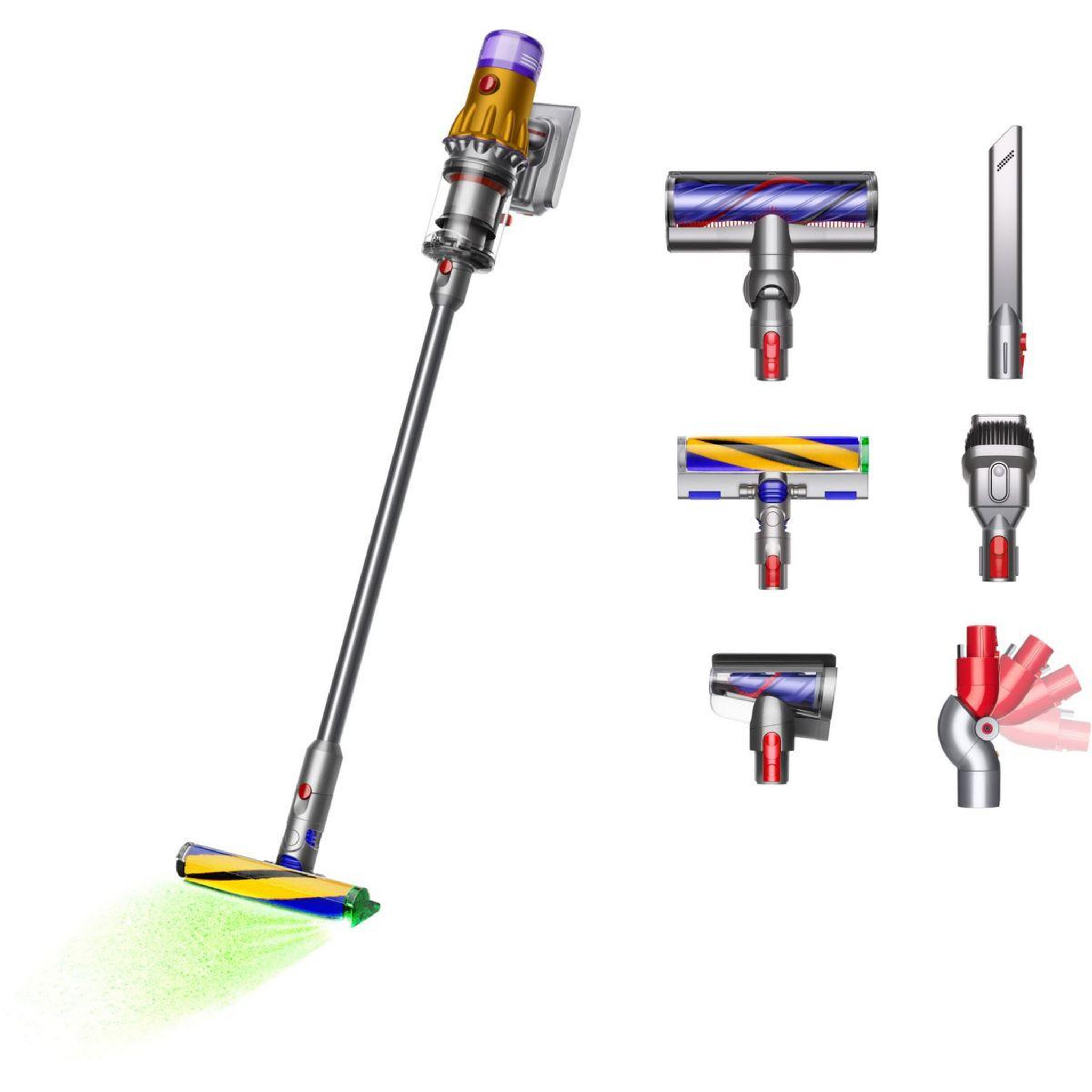 Voir la diapositive 1 : Dyson Aspirateur balai V12 Detect Slim Absolute