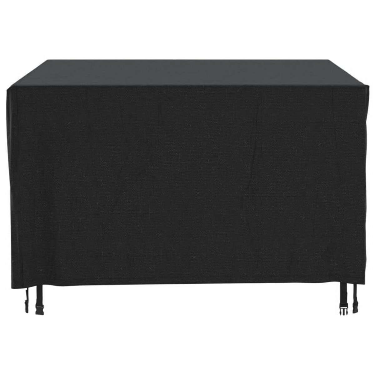 VIDAXL Housse de salon de jardin noir 225x143x90 cm impermeable 420D
