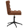Voir la diapositive 4 : VIDAXL Chaise de salle a manger Marron Similicuir