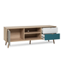 Voir la diapositive 4 : CONCEPT USINE Meuble TV scandinave 150cm PERAST