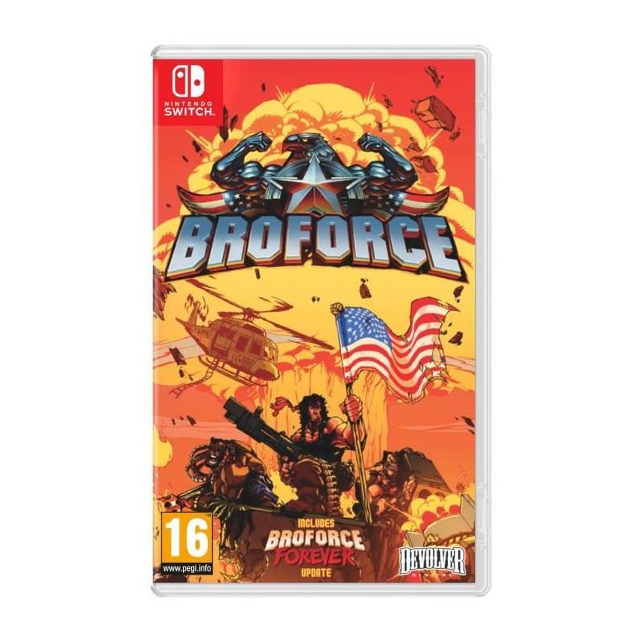 Voir la diapositive 1 : Just for games Broforce - Jeu Nintendo Switch