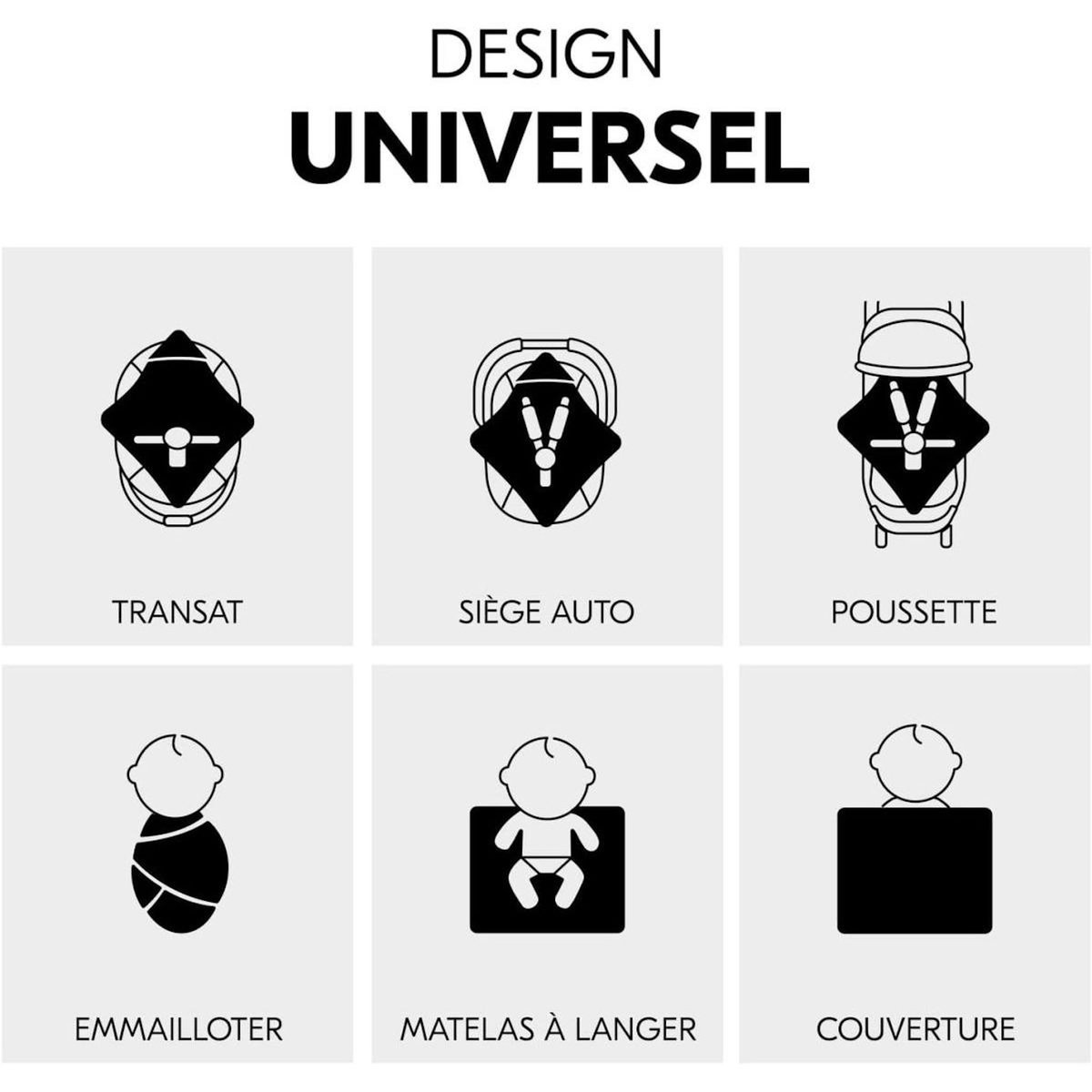 HAUCK Couverture snuggle so Cosy Beige Floral