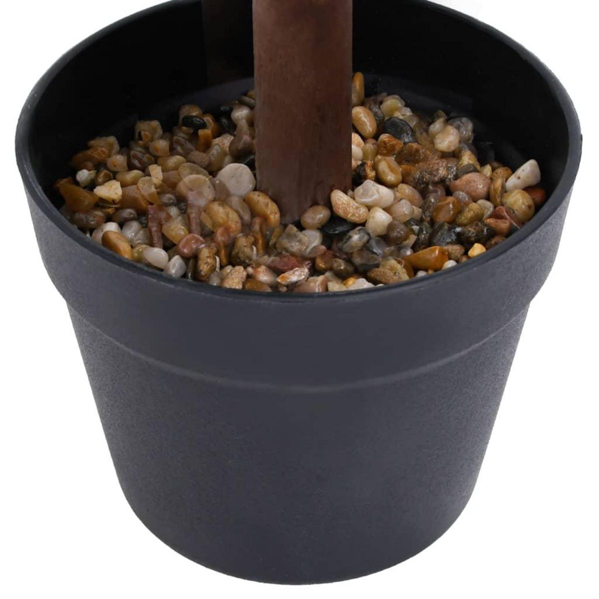 VIDAXL Plante de buis artificiel avec pot Forme de boule Vert 60 cm