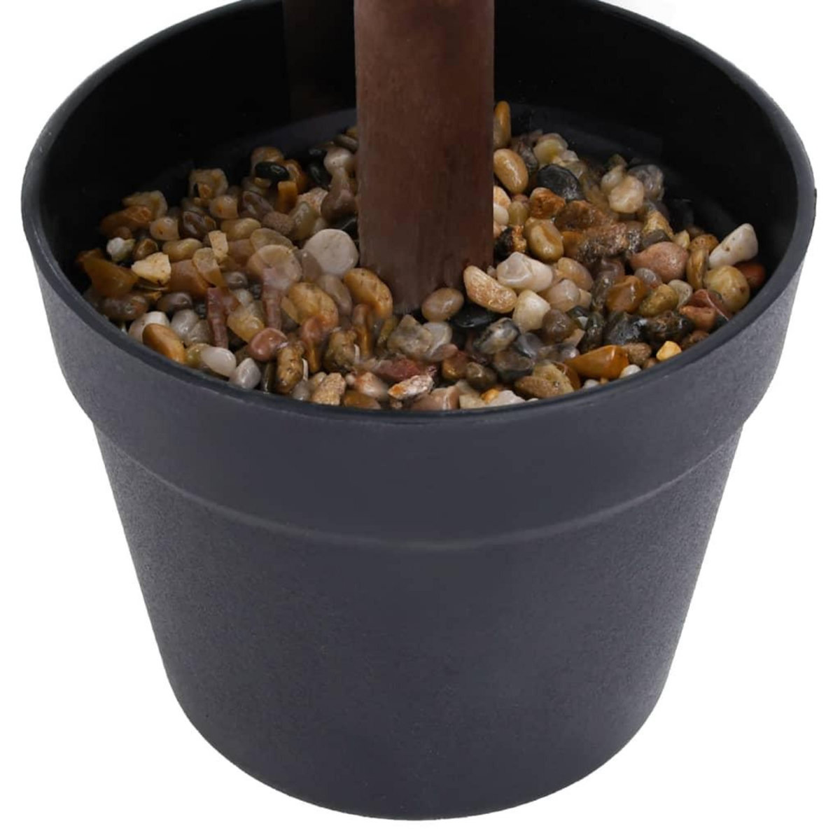 VIDAXL Plante de buis artificiel avec pot Forme de boule Vert 60 cm