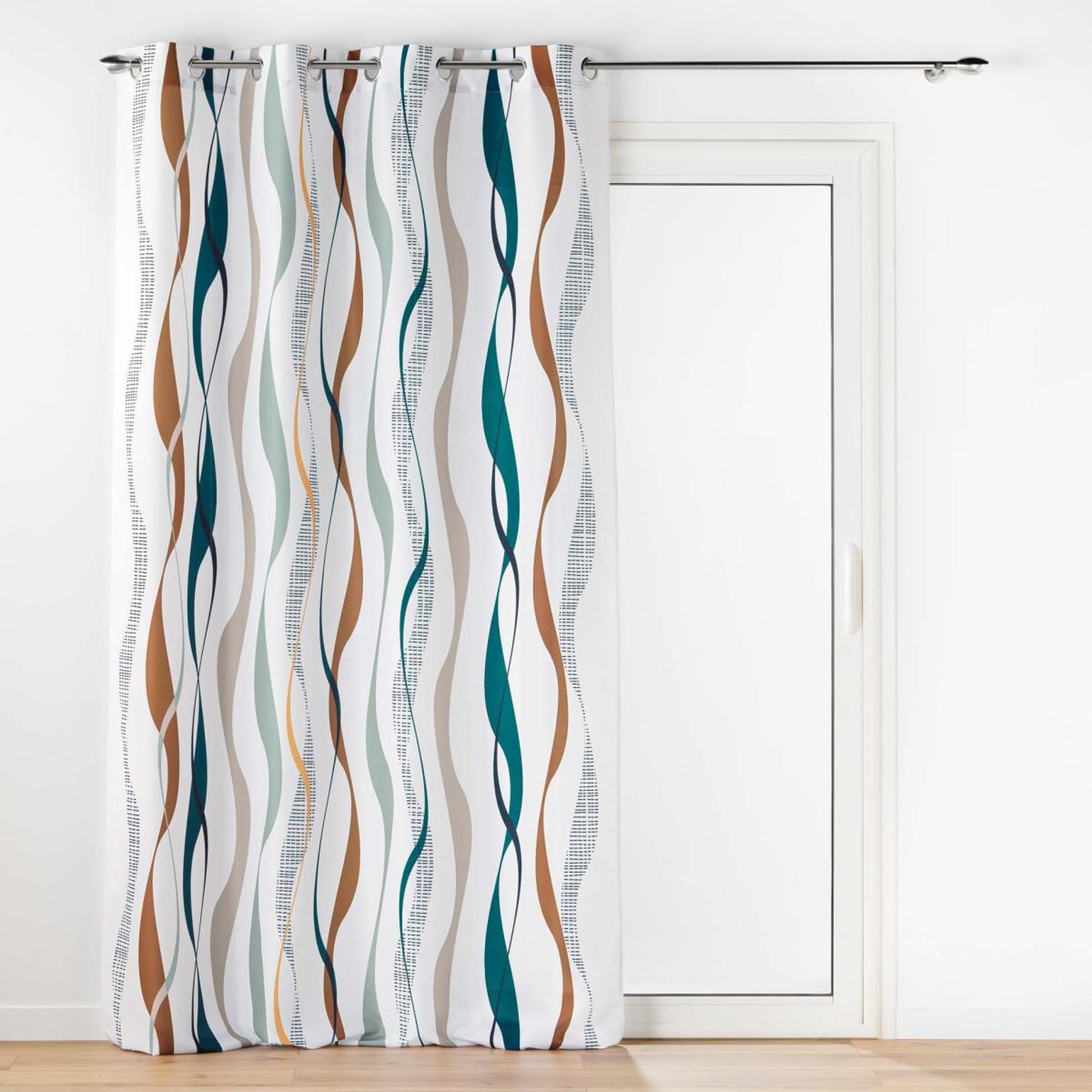 Douceur d'Intérieur Rideau à œillets  lisana  140x280cm multicolore