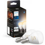 Voir la diapositive 2 : Philips Ampoule LED connectée HUE White Ambiance E14 Luster 5.1W x2
