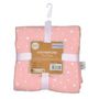 Voir la diapositive 3 : Paris Prix Couverture pour Bébé  Coton  75x75cm Rose