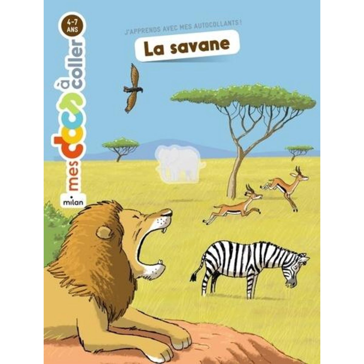 LA SAVANE. AUTOCOLLANTS, Ledu Stéphanie
