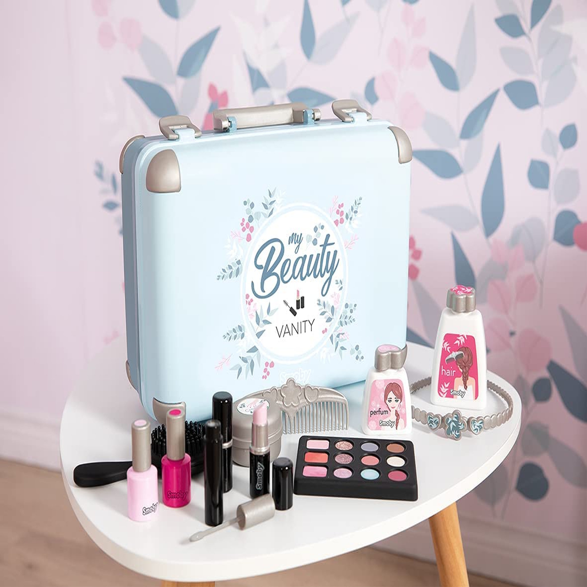 Voir la diapositive 2 : SMOBY Valise My Beauty - Vanity - 13 accessoires