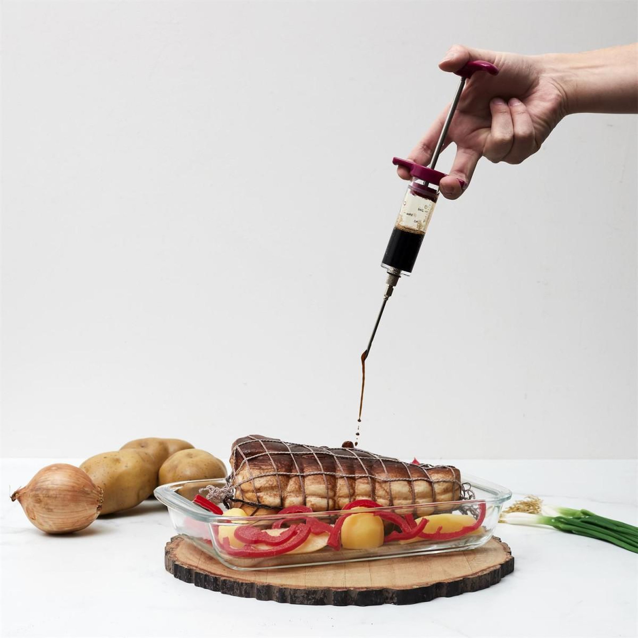 Voir la diapositive 6 : COOK CONCEPT Pipette à sauce  cook  3cl bordeaux